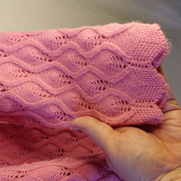 Improved Living Pink Button Cardigan Sweater Size Small/Med Knit Womens … - Picture 7 of 9